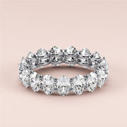 2.50 TCW Oval Cut Lab Grown Diamond Wedding Band Gift For Her Mapple Gems